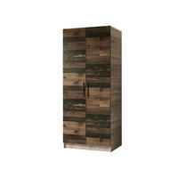 ŠATNÍ SKŘÍŇ GOLD Dub Sonoma & Old Style - Sonoma dub/hnědá, kompozitní dřevo (78/205/52.5cm) - Kier Furniture