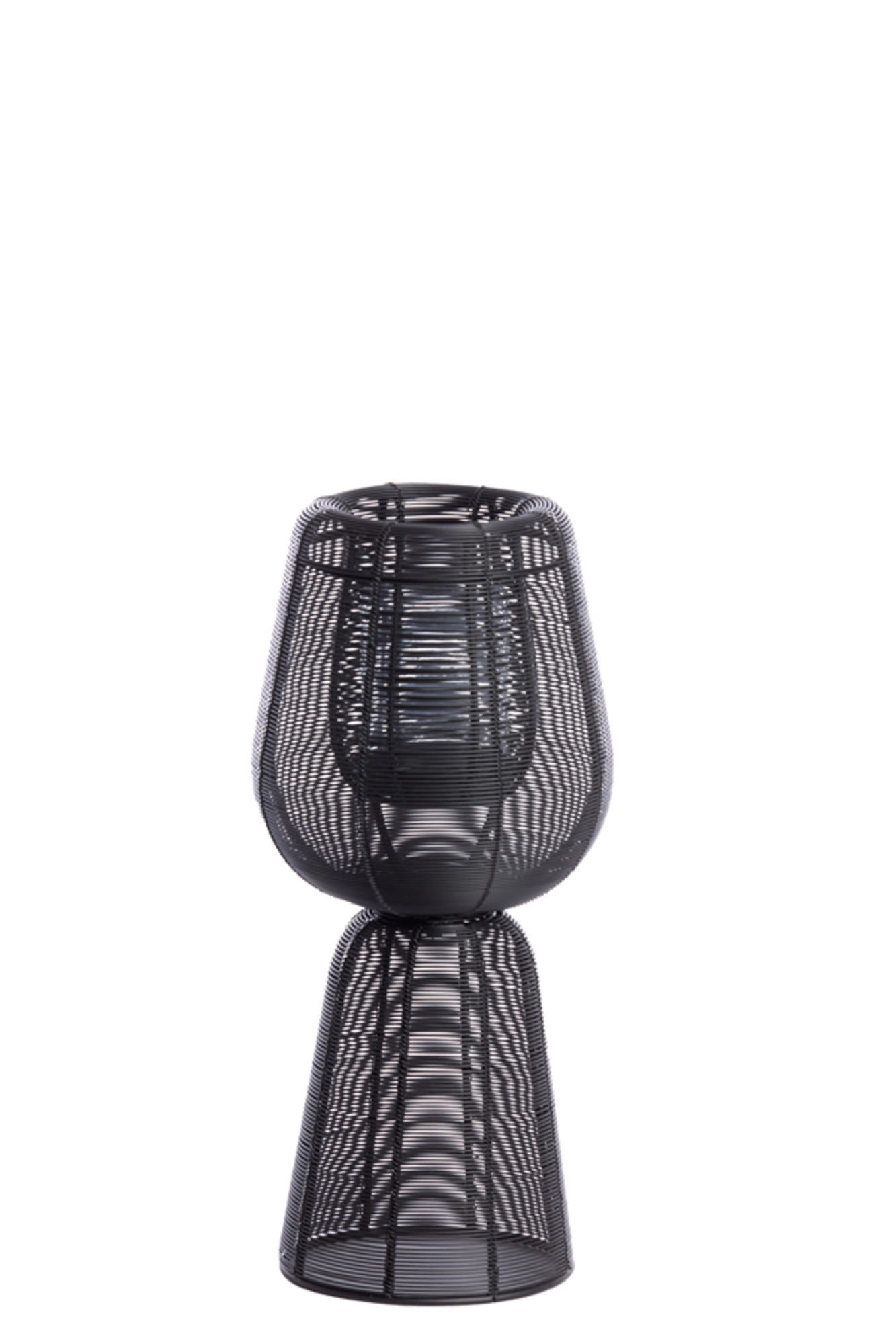 WINDLICHT Fellini Schwarz Ø18/41,5 cm - Schwarz, Metall (18/41.5/18cm) - Light & Living
