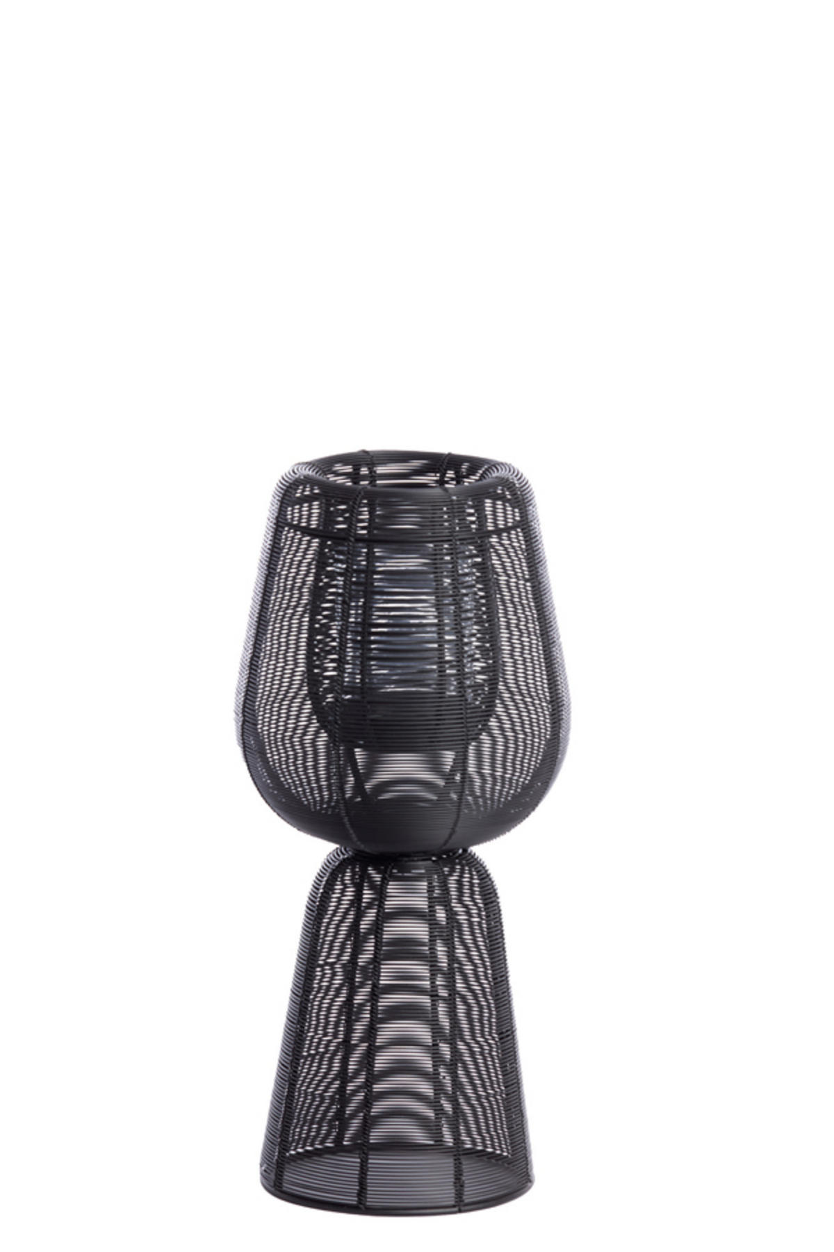 WINDLICHT Fellini Schwarz Ø18/41,5 cm - Schwarz, Metall (18/41.5/18cm) - Light & Living