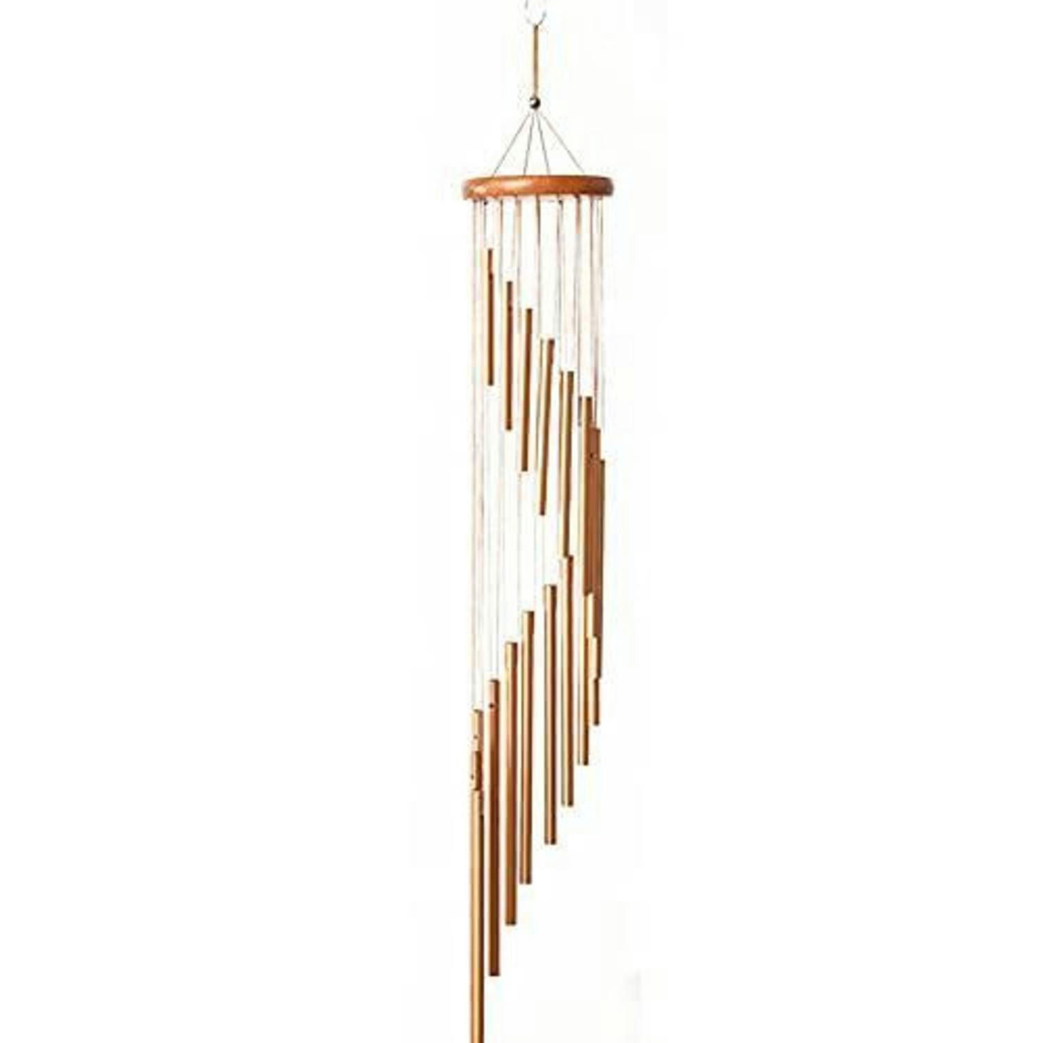 XXXLutz Windspiel Gold 15x15x89.9 cm