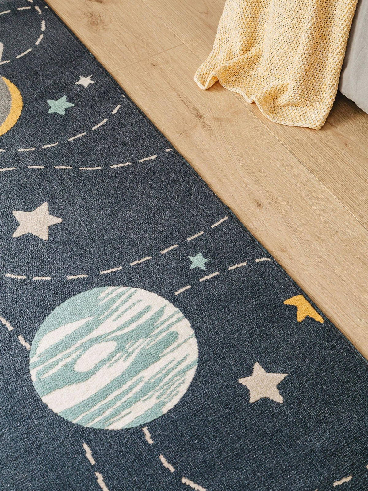 DĚTSKÝ koberec Apollo Modrá 140x200 cm - modrá, textil/umělá hmota (140/1cm) - KUNSTLOFT