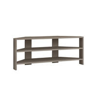 TV-ECKMÖBEL 3 Regale L114 cm - Thales - Taupe, Holzwerkstoff (36/45/114cm) - Calicosy