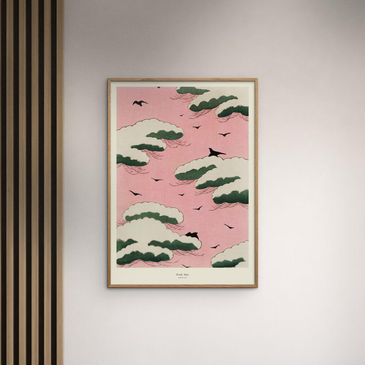 POSTER A.P. Atelier - Pink Sky - Pink, Papier (70/100/0.1cm) - Poster&Frame
