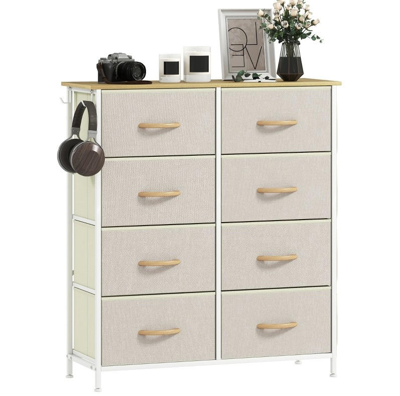 Ivmeu Kommode Beige 86x94.5x30 cm