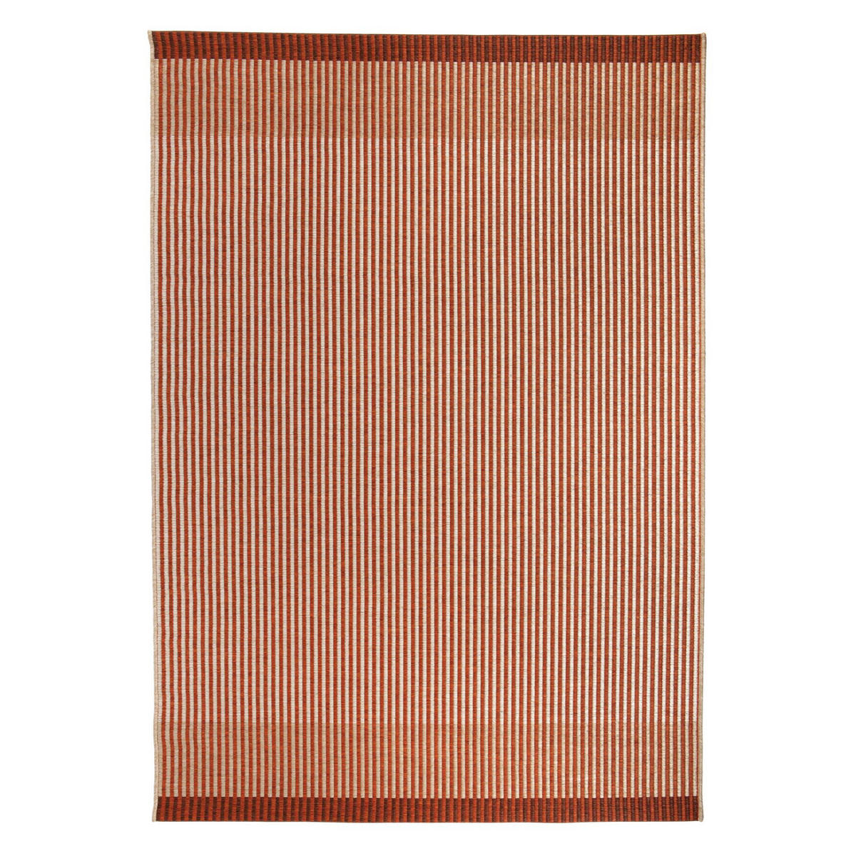 OUTDOOR-TEPPICH Slava terrakotta 200 x 290 x 1 cm - Dunkelorange, Textil (200/290cm) - Vivaraise