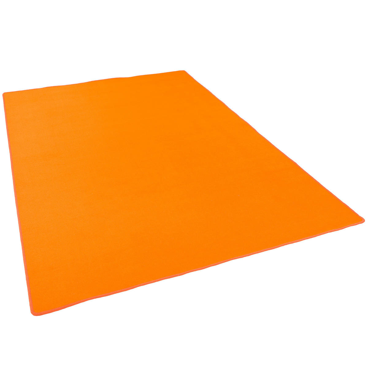 BASIC VELOURS TEPPICH CARLA - Orange, Textil (80/400cm) - Snapstyle
