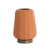 TISCHLAMPE Bibury Orange Ø30/41,5 cm - Orange, Textil (30/30/41.5cm) - Light & Living