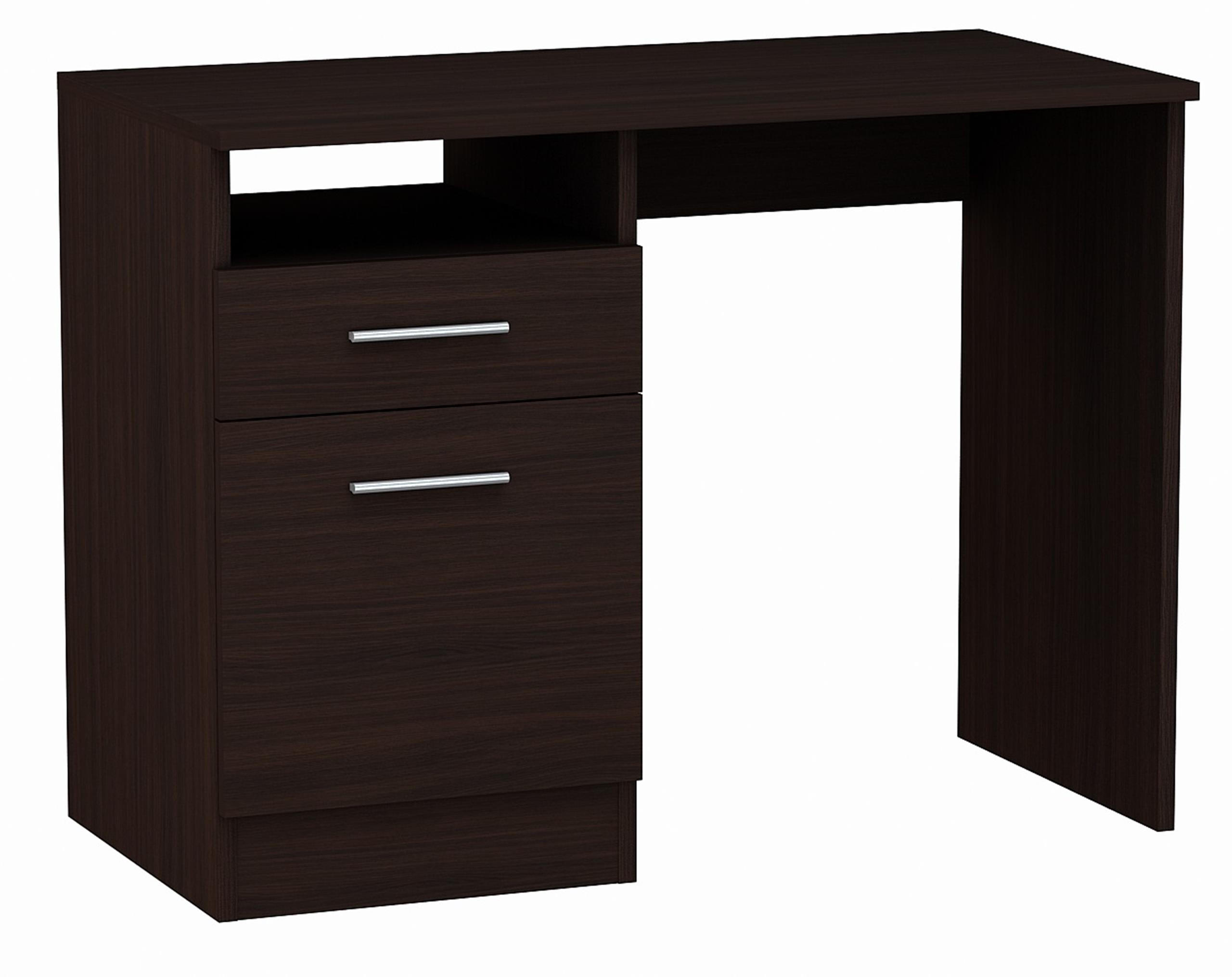 SCHREIBTISCH Bodo DSP Wenge 100/50/75 cm - Wengefarben, Holzwerkstoff (50/100/75cm) - Matkam Möbel