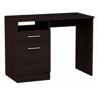SCHREIBTISCH Bodo DSP Wenge 100/50/75 cm - Wengefarben, Holzwerkstoff (50/100/75cm) - Matkam Möbel