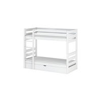 ETAGENBETT WEIß - Weiß, Holz (90/200cm) - FURNLUX