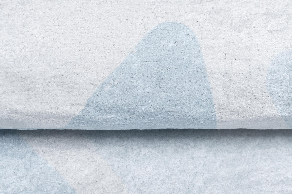 TEPPICH EMMA Blau 80/150 cm - Blau, Kunststoff (80/150cm) - Tapiso