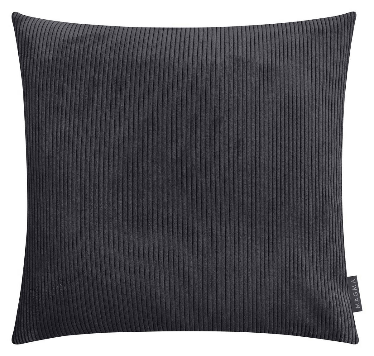 KISSENHÜLLE Inga Cord Look - Anthrazit, Textil (50/50cm) - Magma Heimtexx