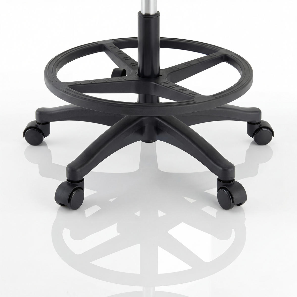 GARAGENHOCKER - Schwarz, Metall (68/58/68cm)