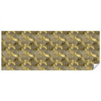 TAPETE - Modern - Geometrisch - Gold - 500x200 cm - Goldfarben, Papier (500/200cm) - OnlyWow