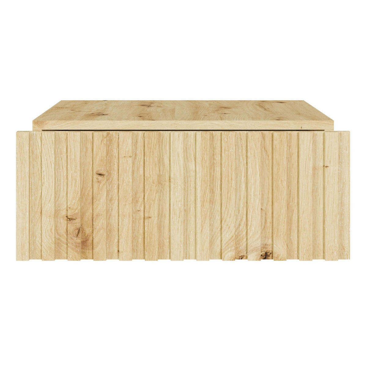NACHTTISCH Telire hängend Artisan Eiche-Optik, 50 cm - Eichefarben, Holzwerkstoff (50/17/37cm) - Selsey