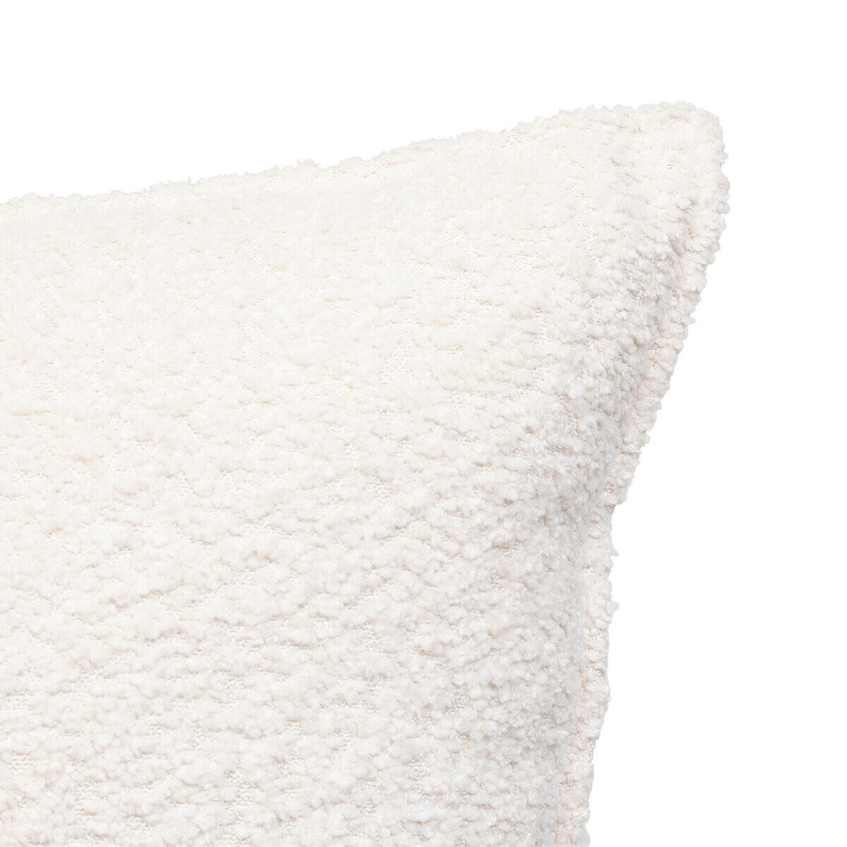 DEKOKISSEN Bouclé Soana 45/45 cm - Creme, Textil (45cm) - Atmosphera Createur d´interieur