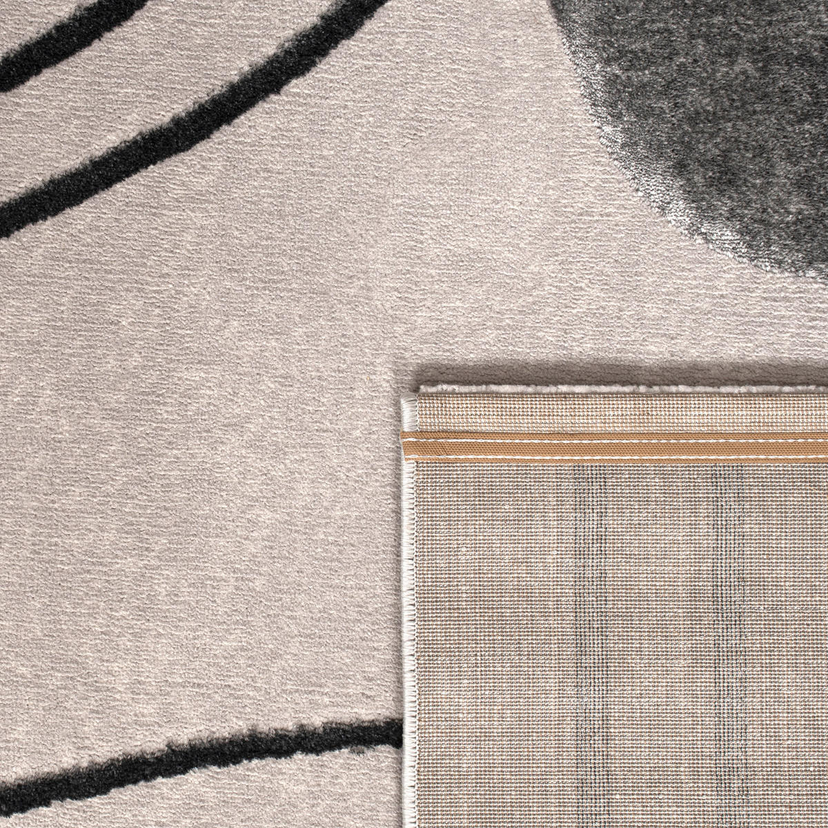 KURZFLORTEPPICH 120/160 cm Tuana 216 - Grau, Textil (120/160cm) - Paco Home