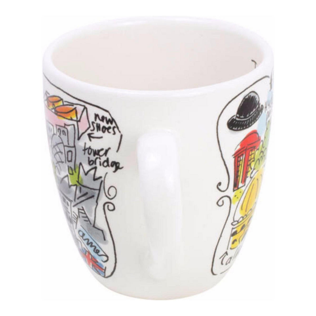 MINI-BECHER London in Bunt - 200 ml - Multicolor, Keramik (0.2L) - Blond Amsterdam