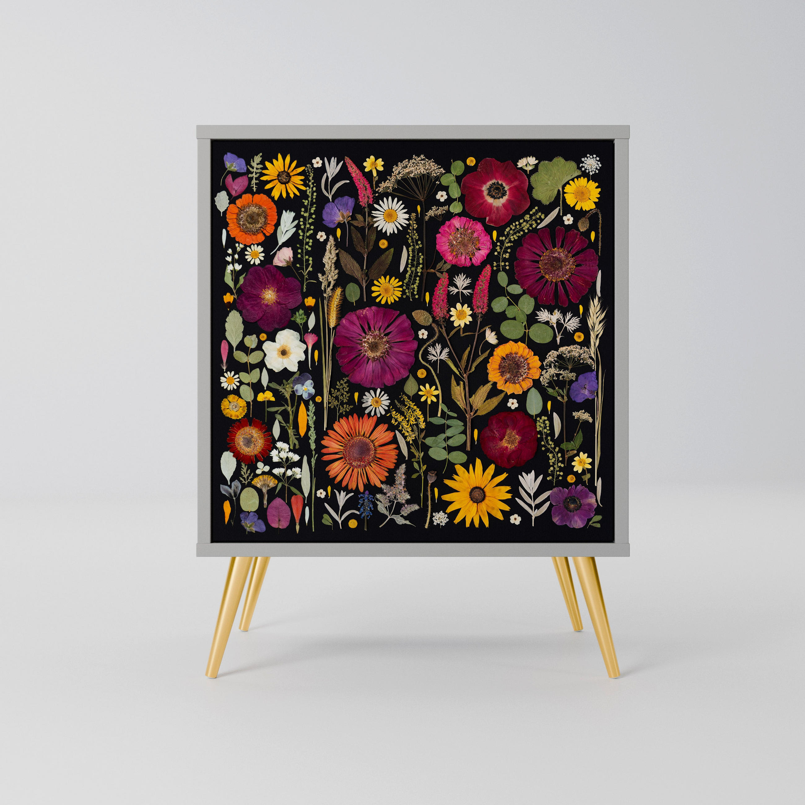 SpaceRebels Sideboard Grau 57.5x75.5x42 cm