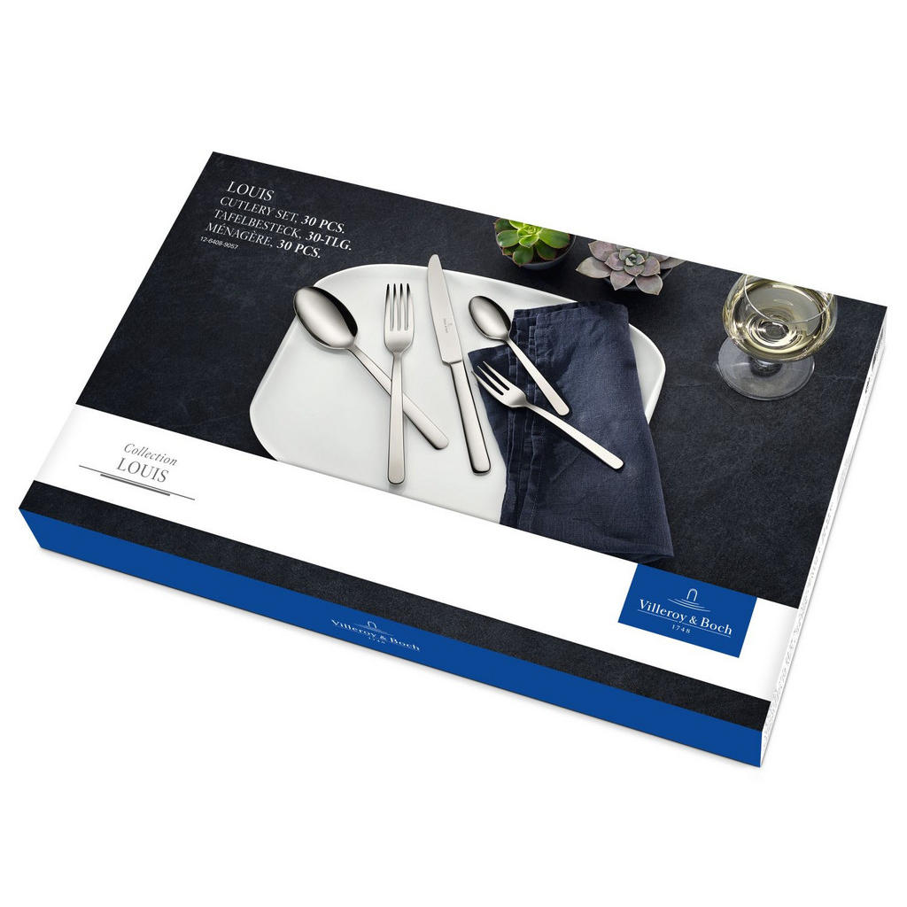 Thumbnail - Villeroy & Boch Tafelbesteck, Silber, Metall, Essen & Trinken, Besteck, Besteck-Sets