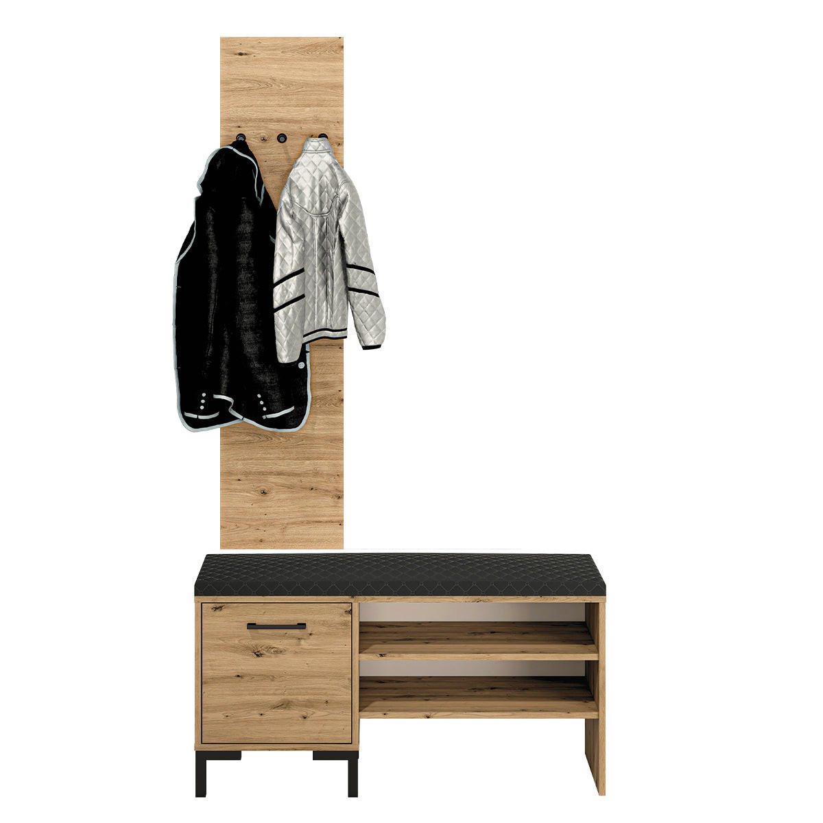 EINGANGSMÖBEL Liora Holz - Braun, Holzwerkstoff (105/54/34cm) - Petits-meubles