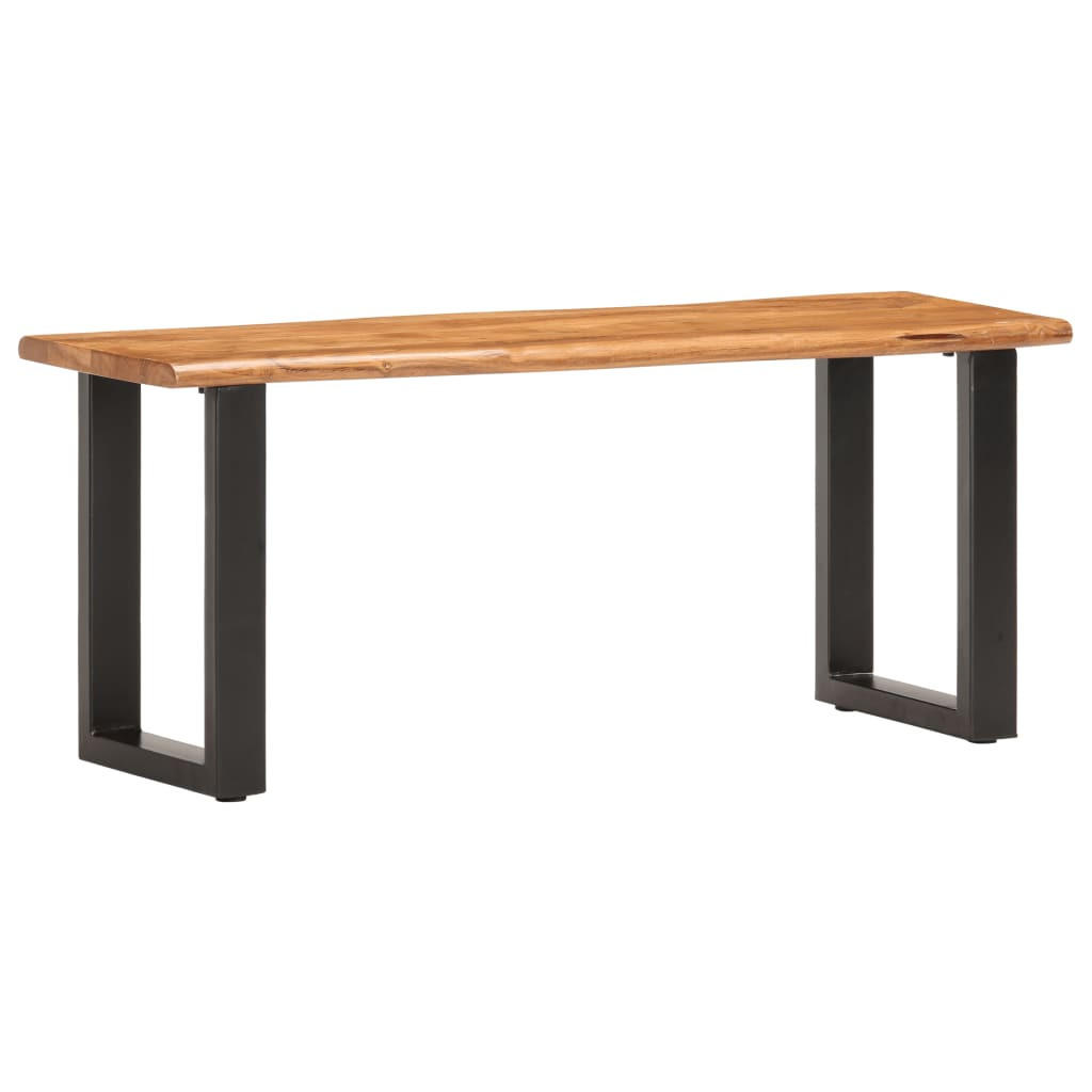 vidaXL Sitzbank Braun 110x46x35 cm