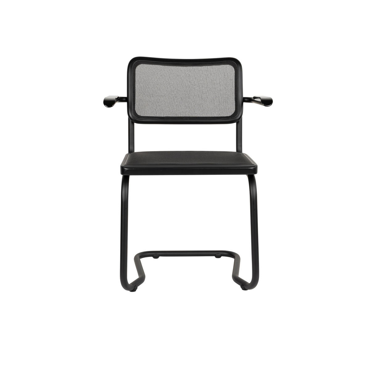 ESSZIMMERSTÜHLE Carree Armleuning Schwarz - 2 er Set - Schwarz, Holz (60/83/53cm) - Dutchbone