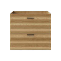 WASCHBECKENUNTERSCHRANK - 60 cm x 46 cm - holz - naturfarben hell Sarone - Naturfarben, Holz (60/55/46cm) - Vente-Unique