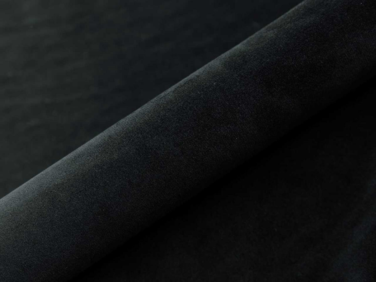BOXSPRINGBETT Milano Schwarz 200/200 cm Samt Stoff mit Bettkasten, mit Matratze, mit Topper H3/H4 - Schwarz, Textil (200/200cm) - wonello
