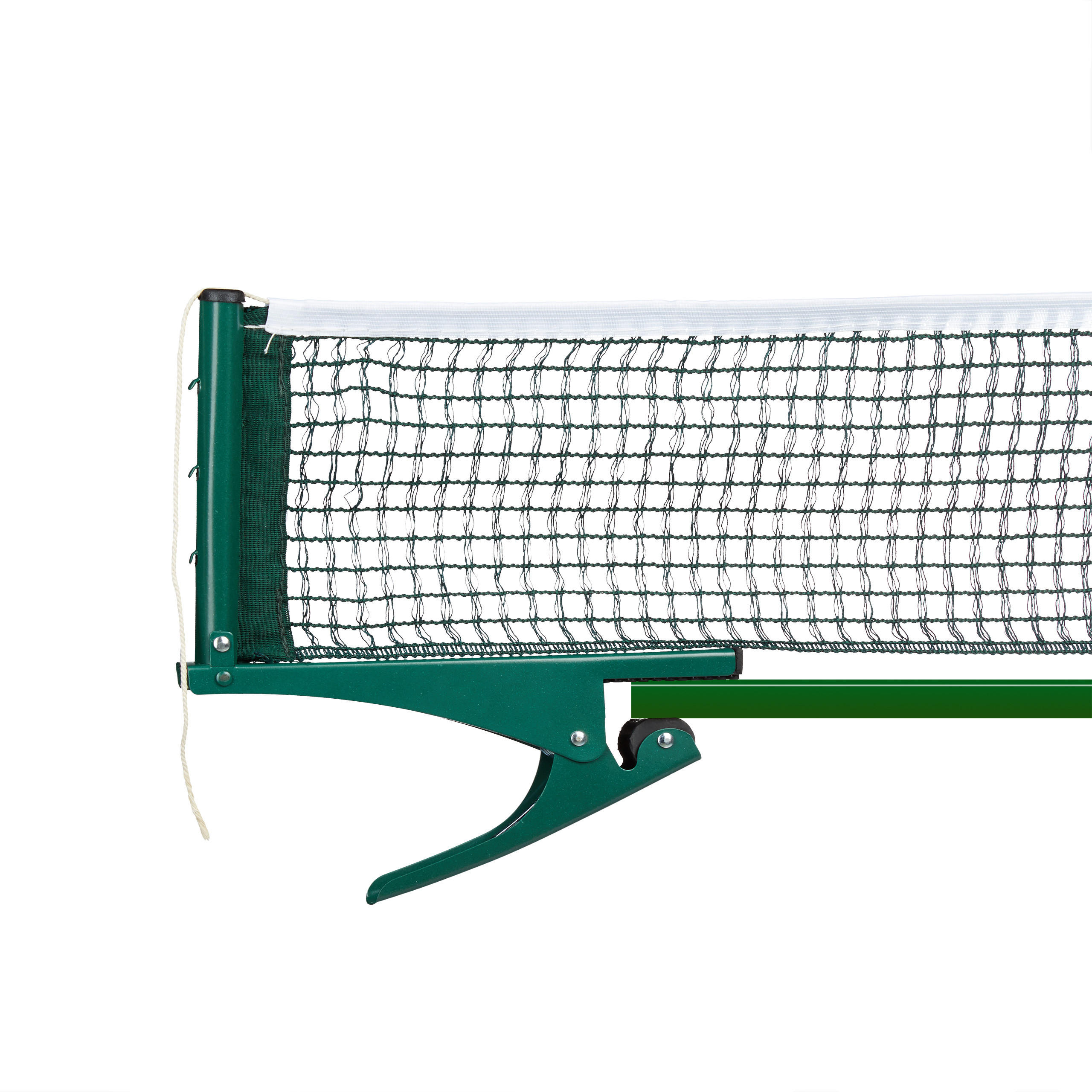 Relaxdays Tischtennisnetz Dunkelgrün 174x2.5 cm