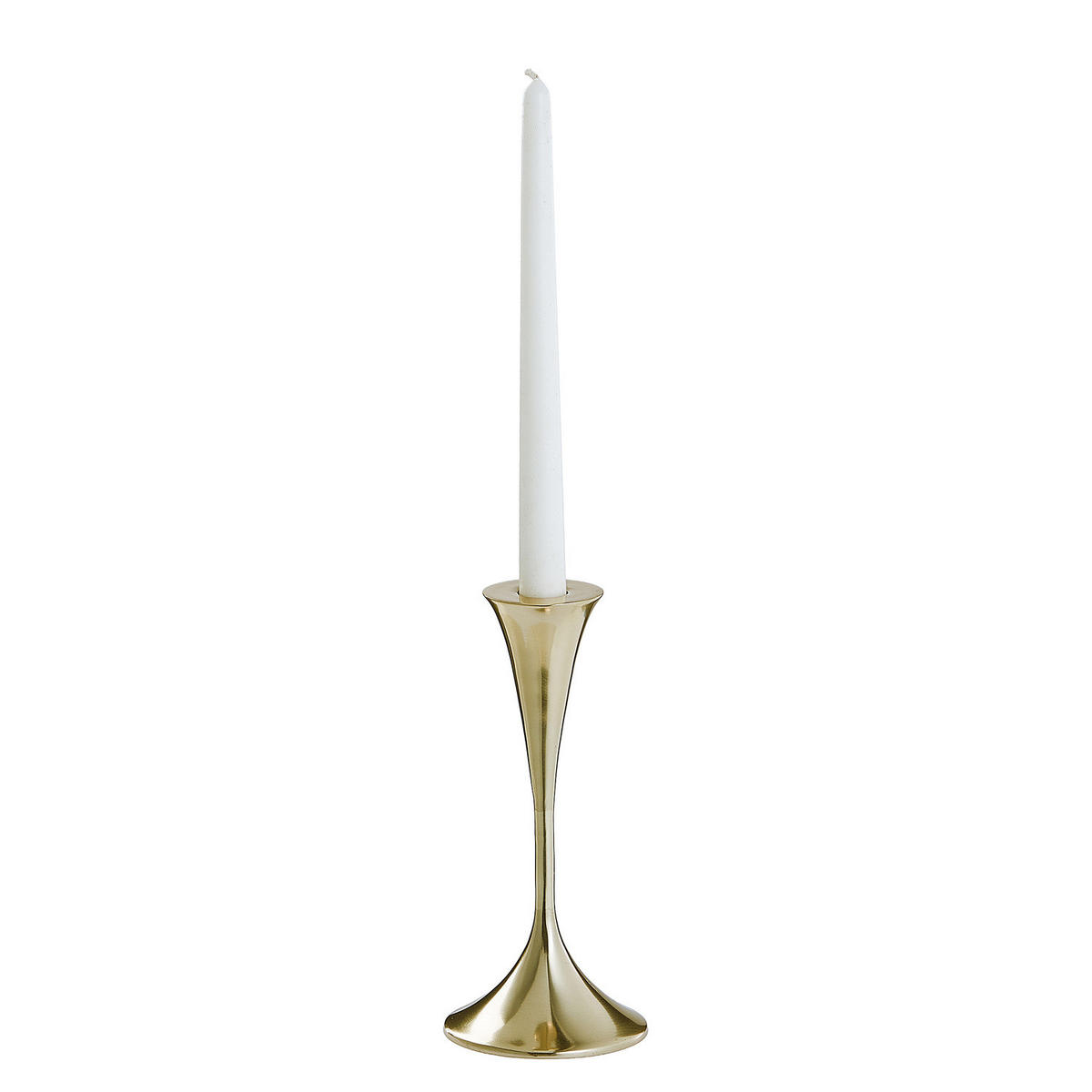 KERZENHALTER Highlight - Goldfarben, Metall (6/20/9cm) - Butlers