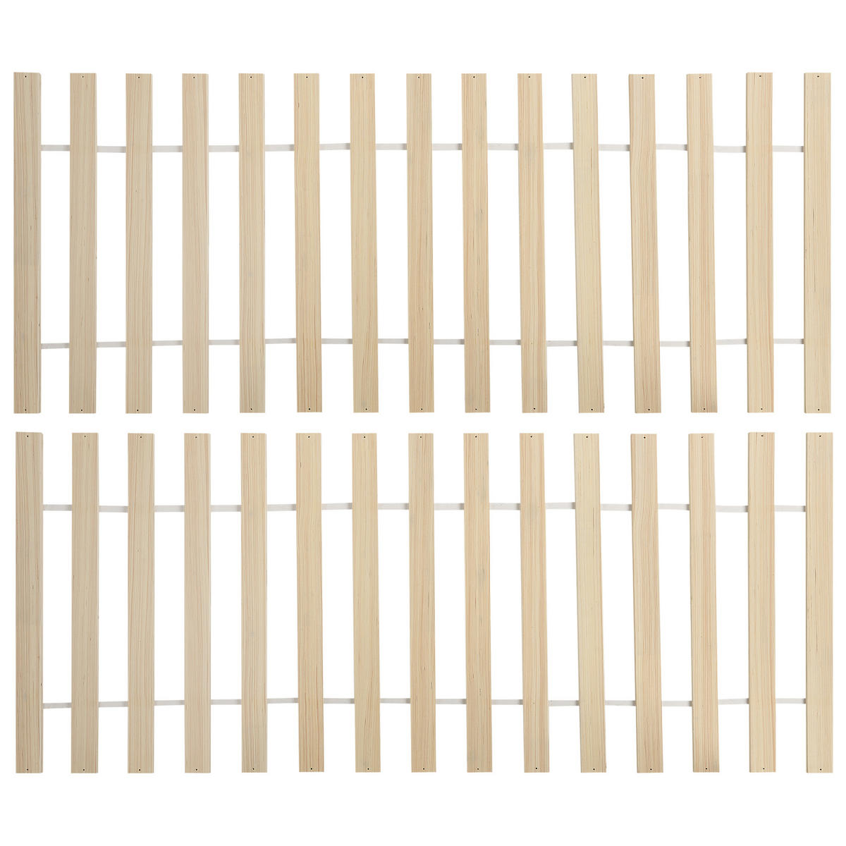 BETT mit Lattenrost 140x200 cm Heller Holzfarbton Olendon - Hellbraun, Holz (140/200cm) - Beliani
