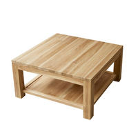 COUCHTISCH Eve Natur aus Teak - Naturfarben, Holz (80/80/40cm) - Tikamoon