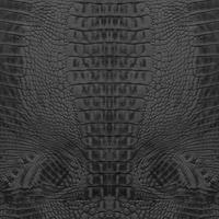 FOTOTAPETE Krokodil-Optik 300 x 279 cm - Schwarz, Papier (300/279cm) - Origin Wallcoverings