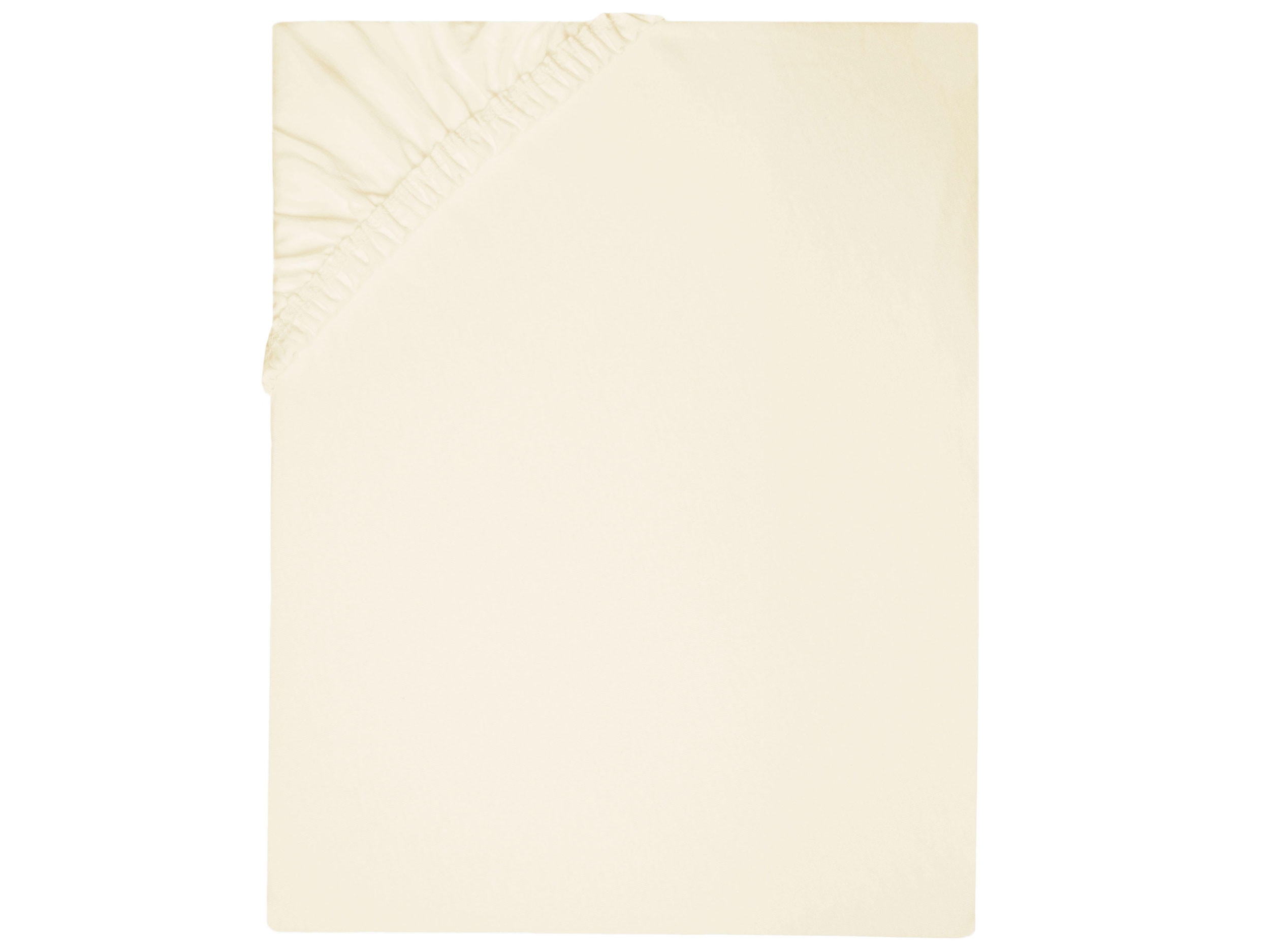 Zollner Spannbettlaken, Gold 100x200 cm