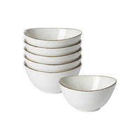 BEILAGENSCHALEN Cosmo grau 15,5 x 13,5 cm 6er Set - Grau, Keramik (15.5/13.5/6cm) - Ritzenhoff Breker