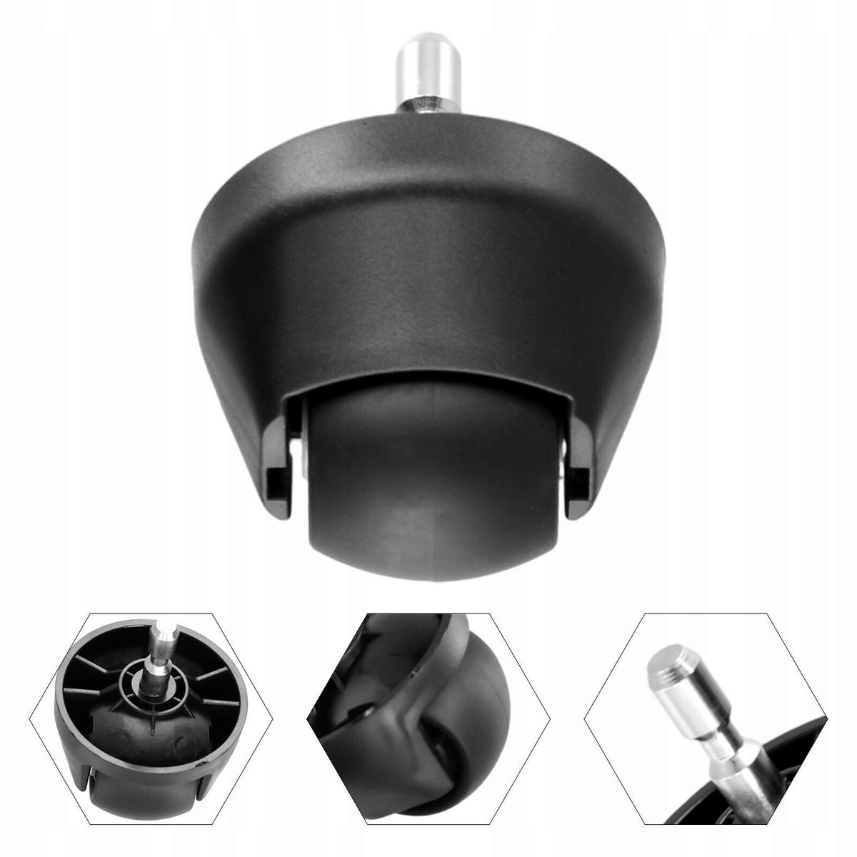 LENKROLLE UNIVERSAL - Vorderes Rad, kompatibel i7 e5 e6 j7 500-900, 1 Stk, Kunststoff - Multicolor, Kunststoff/Metall (10/10/10cm)