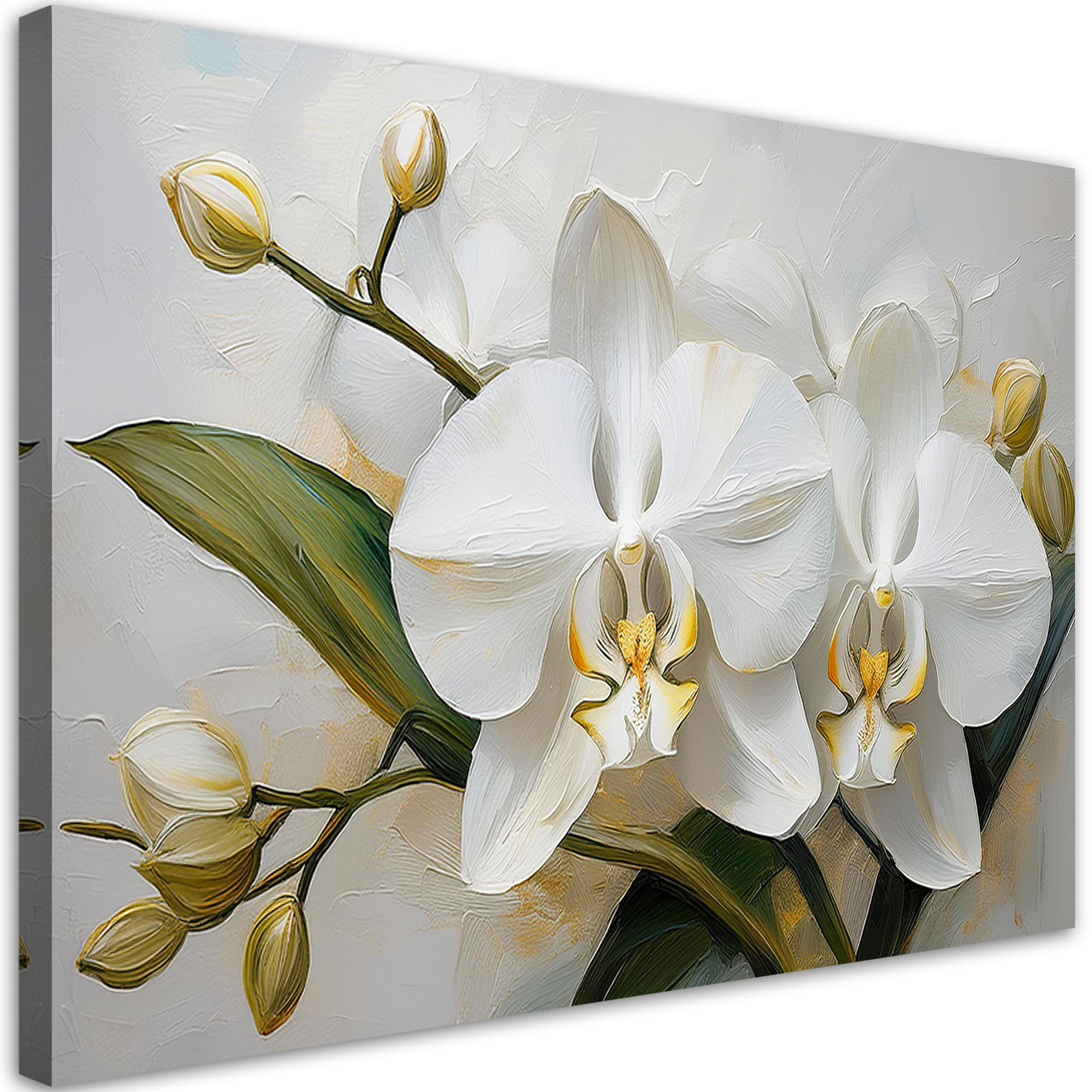 Feeby Wandbild Weiß 60x40 cm