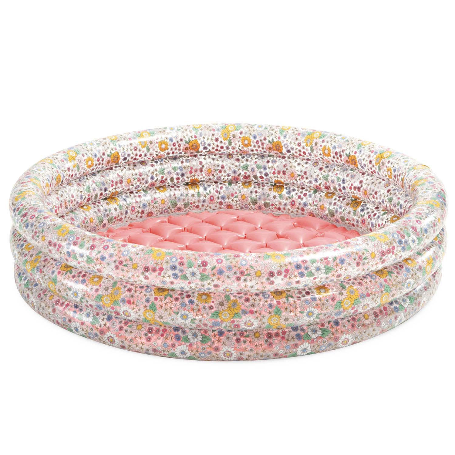 PLANSCHBECKEN POOL Blumen 86 x 25 cm - 58427 - Rosa, Textil (86/25cm)