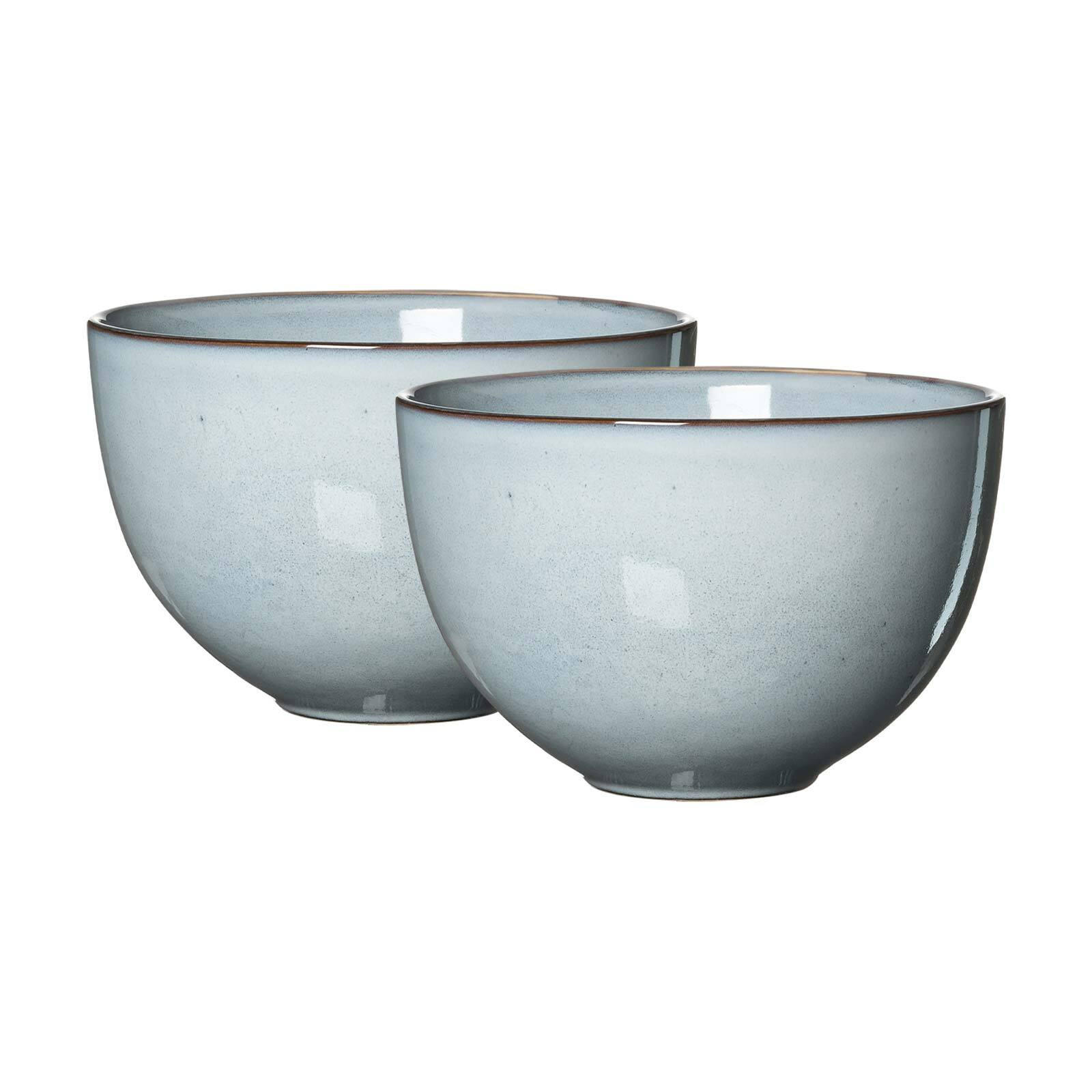 SERVIERSCHALEN Alicante Grau ø 20 cm 2er Set - Grau, Keramik (20/12.5/20cm) - Ritzenhoff Breker