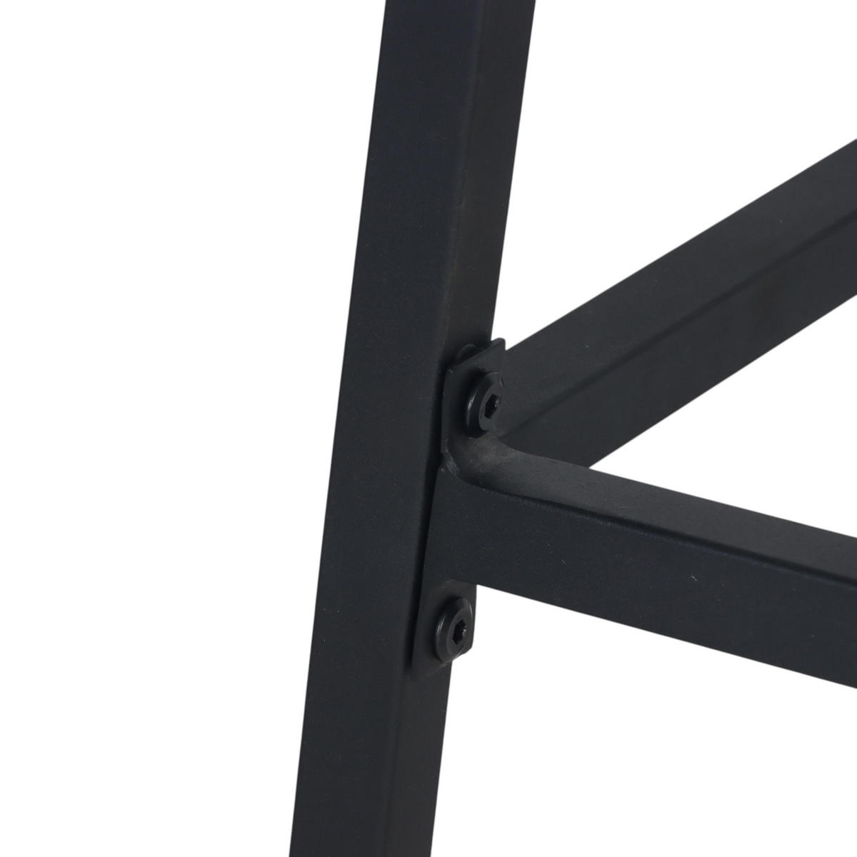 2XBARHOCKER - Multicolor/Naturfarben, Holzwerkstoff/Metall (32/65/32cm) - Relaxdays