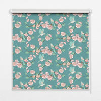 VNÚTORNÁ roleta - okenná roleta - roleta - 140x140 cm - Vtáky medzi konármi - pink, plast (140/140/0.5cm) - TULUP