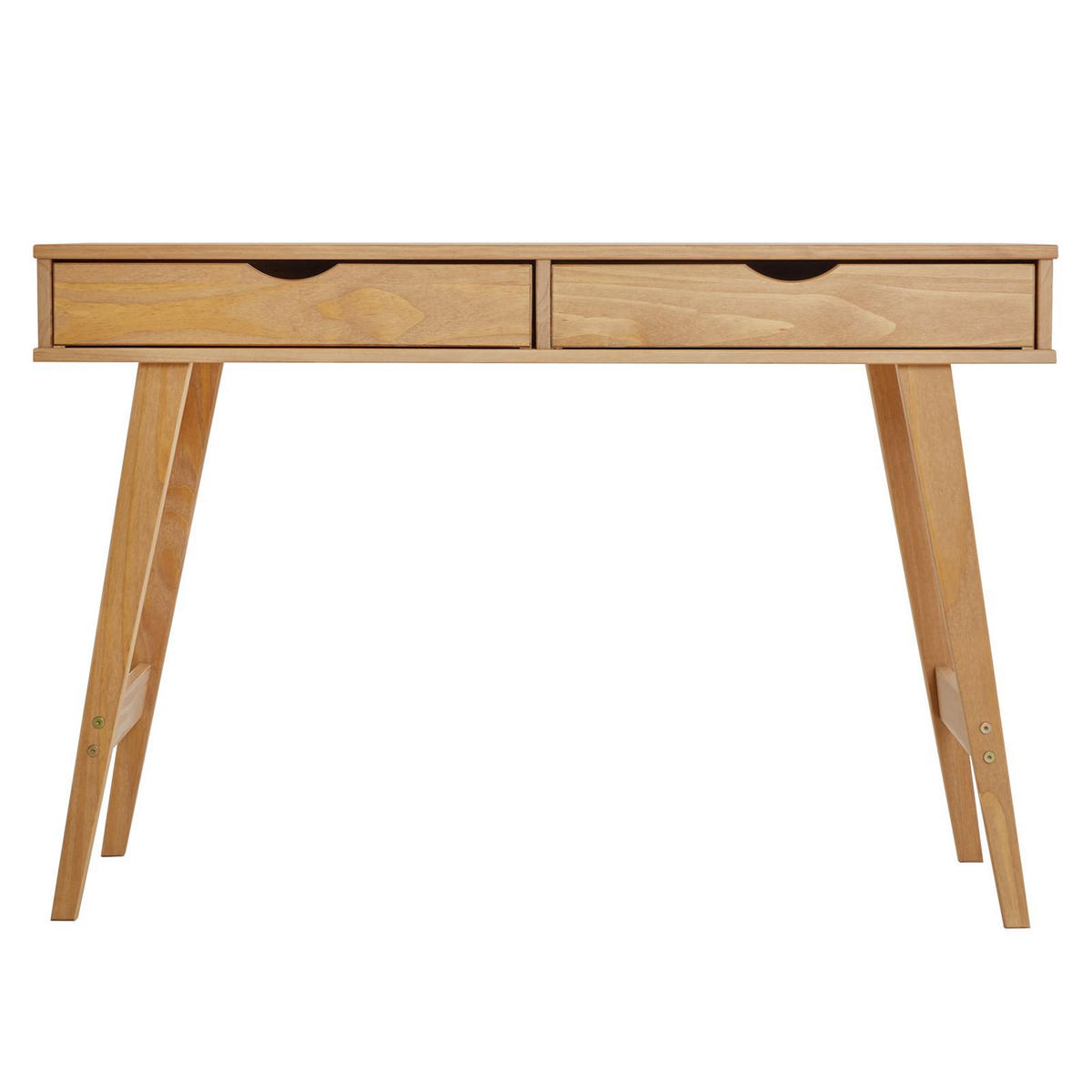 SCHREIBTISCH MILO braun - Braun, Holz (50/110/75cm) - IDIMEX