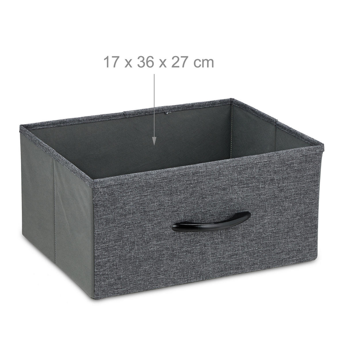 KOMMODE - Multicolor, Holzwerkstoff/Textil (80/63/30cm) - Relaxdays