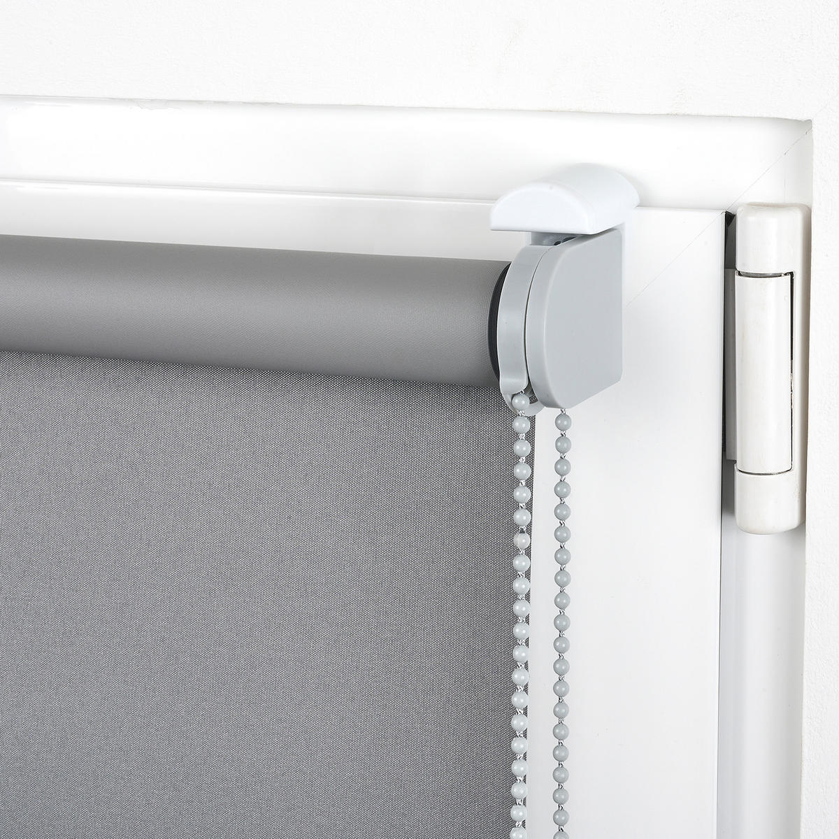 VERDUNKELUNGSROLLO Moon Easyfix Grau 45x180 - Graphitfarben, Kunststoff (45/180/1cm) - STORESDECO