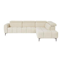 RELAXSOFA - 6 Personen - Stoff - Beige - Beige, Textil (292/79/229cm) - Vente-Unique