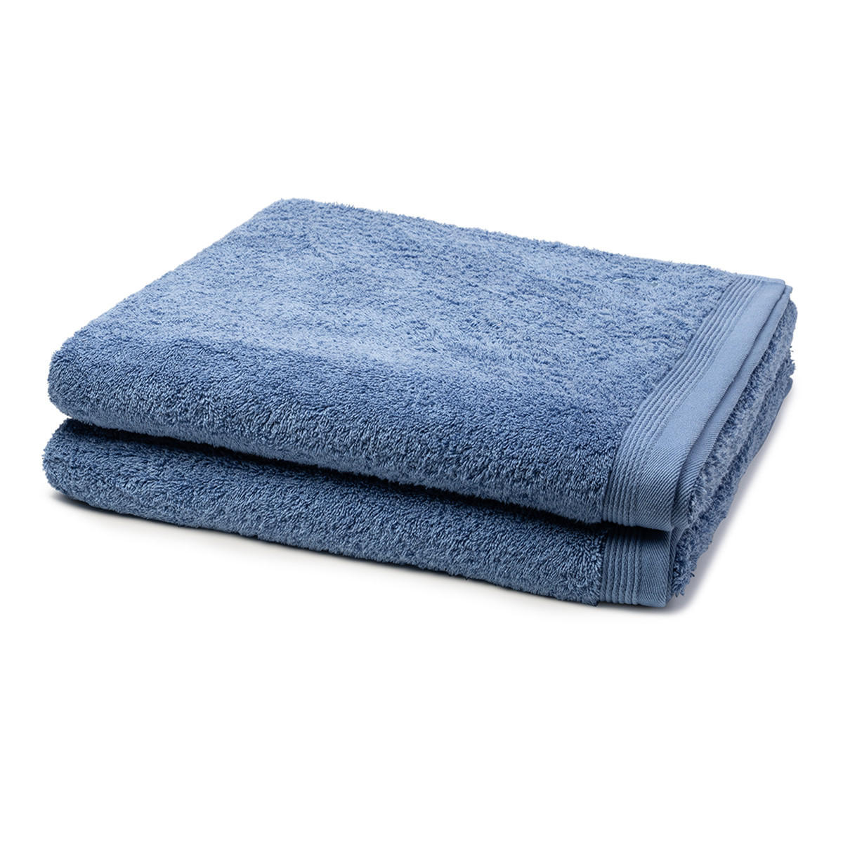 DUSCHTUCH Superwuschel 2er-Set - Blau, Textil (80/150cm) - MÖVE