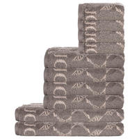 HANDTUCH Unisex Braun Baumwolle 10er Pack - Braun, Textil (100/50cm) - Joop!
