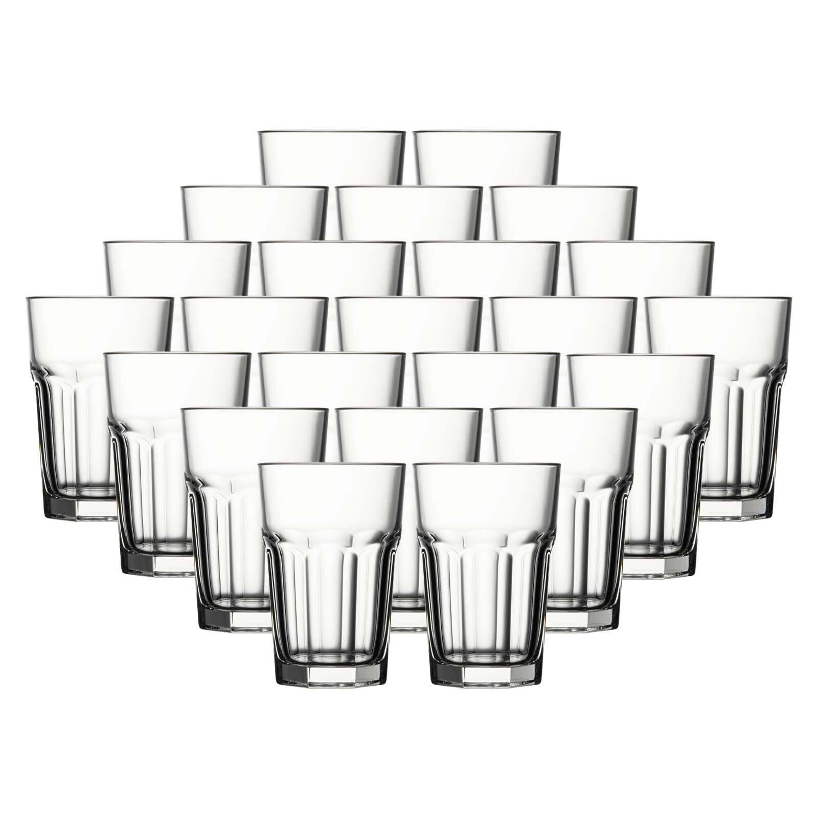 LONGDRINKGLÄSER Casablanca transparent 355 ml 24er Set - Transparent, Glas (355L) - Pasabahce