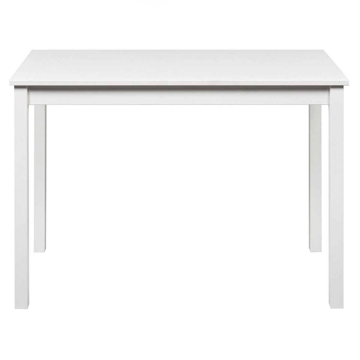 SCHREIBTISCH Massivholz 60/110/75 cm - Weiß, Holz (60/110/75cm) - hagge home